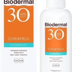 Biodermal Zonnebrand - Hydraplus - Zonnemelk - SPF 30 - 200ml 23 Biodermal Zonnebrand - Hydraplus - Zonnemelk - SPF 30 - 200ml -Goedkope Gezicht Zoet Winkel 958x1200 1