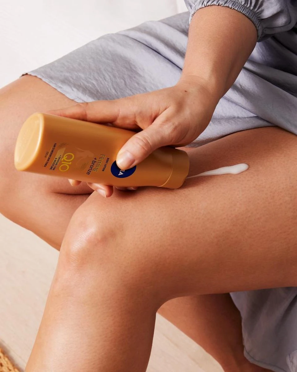 NIVEA Q10 Firming + Bronze Body Lotion - 400 Ml 2 NIVEA Q10 Firming + Bronze Body Lotion - 400 Ml - Afbeelding 2