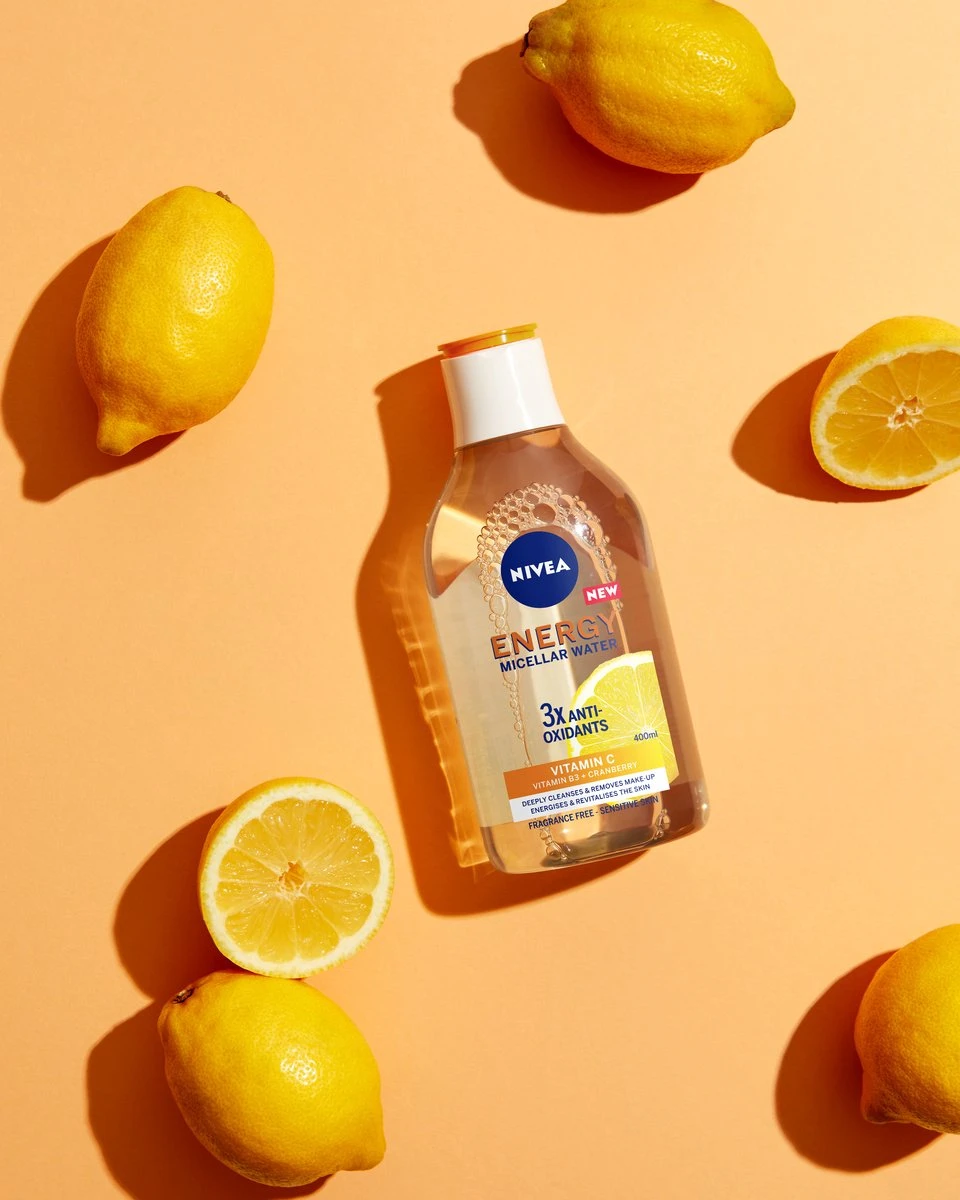 NIVEA Micellair Water Energy Vitamin C 400 ML 2 NIVEA Micellair Water Energy Vitamin C 400 ML - Afbeelding 2