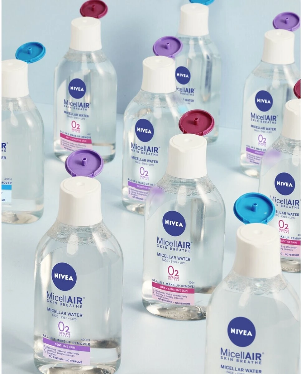 NIVEA Essentials Verfrissend & Verzorgend Micellair Water Normale Huid - 400 Ml 2 NIVEA Essentials Verfrissend & Verzorgend Micellair Water Normale Huid - 400 Ml - Afbeelding 2