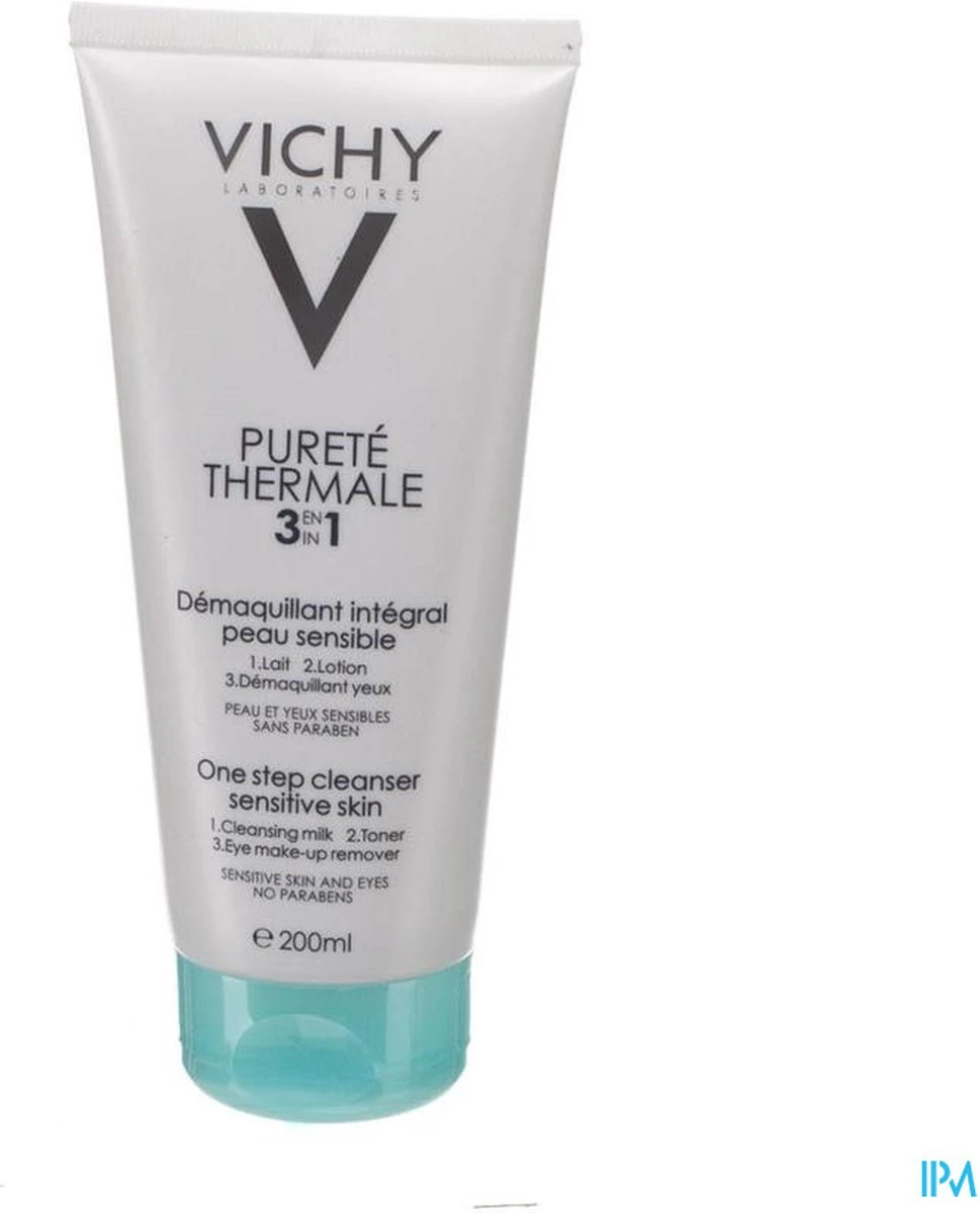 Vichy Pureté Thermale 3-in-1 Reinigingslotion -200ml - Make-up Verwijdering 3 Vichy Pureté Thermale 3-in-1 Reinigingslotion -200ml - Make-up Verwijdering - Afbeelding 3