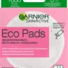 Garnier SkinActive Eco Pads - Herbruikbare Wattenschijfjes - 3 Stuks - Duurzame Gezichtsreiniging