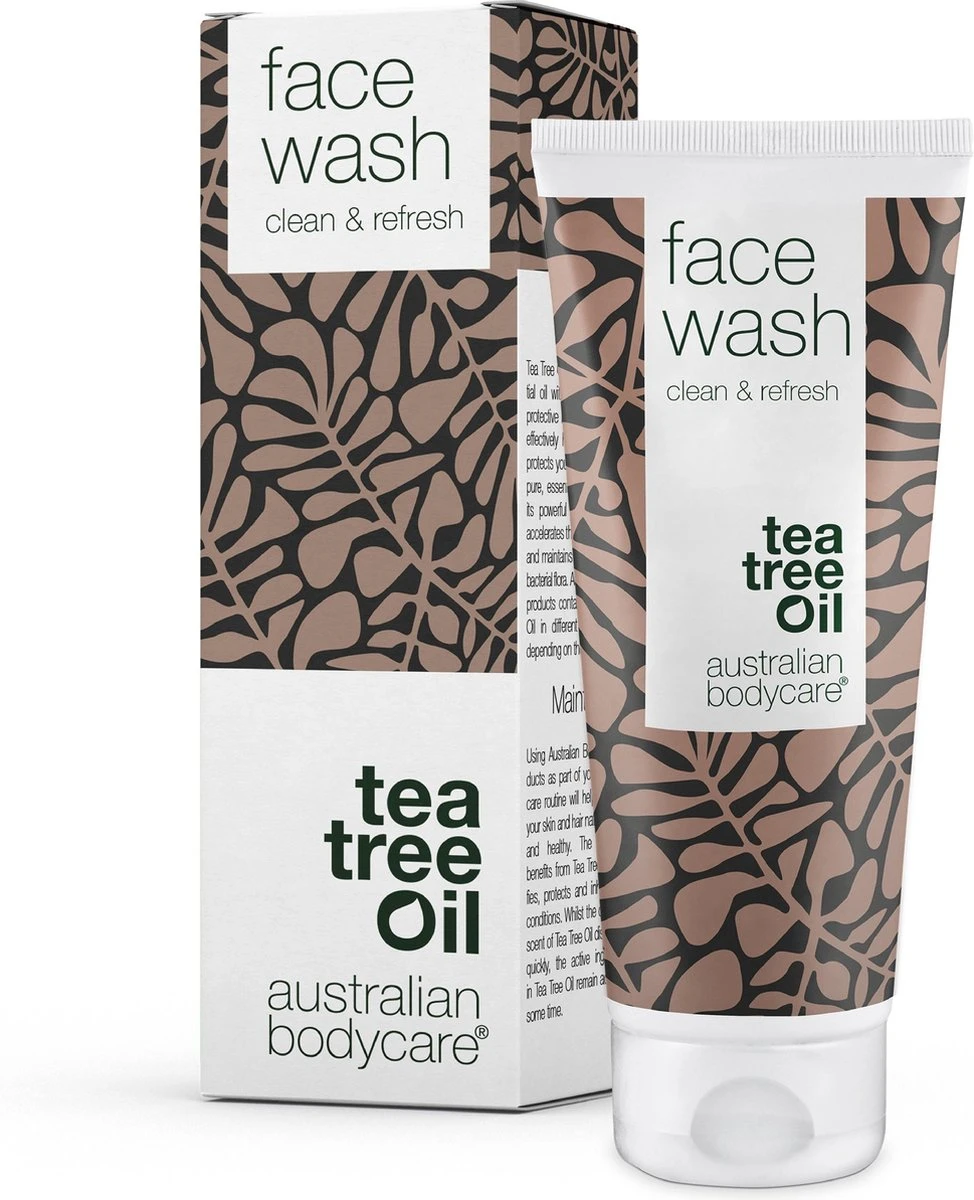 Australian Bodycare Face Wash 100ml - Eenvoudige Gezichtsreinigingszeep, Perfect Tegen Pukkels, Jeugdpuistjes & Mee–eters Gebaseerd Op Tea Tree Olie - Voor De Verzorging Van De Acne-gevoelige Huid 1 Australian Bodycare Face Wash 100ml - Eenvoudige Gezichtsreinigingszeep, Perfect Tegen Pukkels, Jeugdpuistjes & Mee–eters Gebaseerd Op Tea Tree Olie - Voor De Verzorging Van De Acne-gevoelige Huid