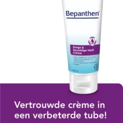 Bepanthen Droge & Gevoelige Huid Creme - Snel Intrekkend En Hydraterend - Met Niacinamide Zonder Parfum - Droge, Gevoelige Huid - 200 Ml -Goedkope Gezicht Zoet Winkel 988x1200