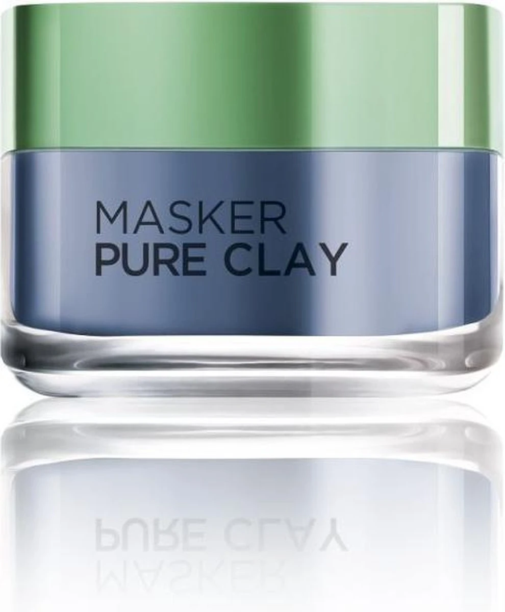L'Oréal Paris Anti Imperfecties Pure Clay Gezichtsmasker - 50 Ml - Verminderd Mee-eters 5 L'Oréal Paris Anti Imperfecties Pure Clay Gezichtsmasker - 50 Ml - Verminderd Mee-eters - Afbeelding 5
